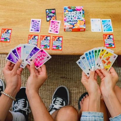 Hasbro Gaming Sweet Takes Game | Candy Themed Family Card Game for Kids, Teens, and Adults | 2 to 5 Players | 30 Mins. | Fun Summer Activities | Vacation Travel Essentials | Ages 8+