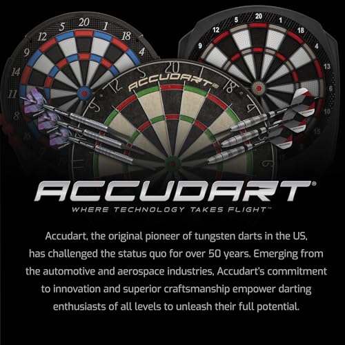 Accudart Armada Bristle Dartboard Cabinet Set – Official 18” Sisal Board, Self‑Healing Fibers, Grey Wood Cabinet, Round Spider Wires, Rotating Number Ring – Includes Steel‑Tip Darts
