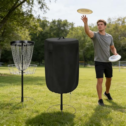 Disc Golf Basket Cover, Polyester 26 by 35 Inch for All Weather Standard Disc Golf Gear Cover