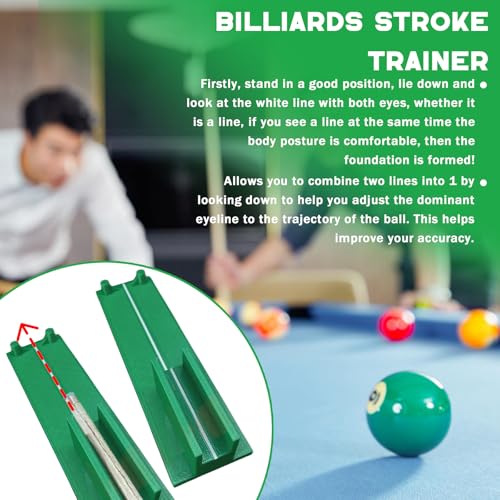 Pool Cue Straightness Checker, Stroke Trainer Billiards, Billiard Cue Straightness Checker, Pool Cue Lathe, Billiard Training Aids
