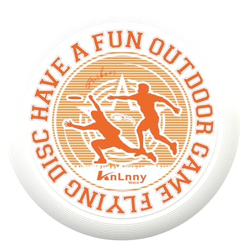 KnLnny Ware LED Flying Disc for Outdoor Games - color: White-with Light