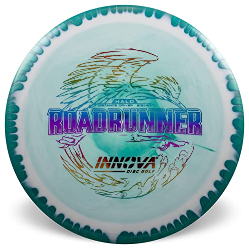 Innova Halo Star Roadrunner Disc Golf Distance Driver – Understable Disc Golf Driver Reliable and Straight Disc Golf Driver (Colors Will Very) - size: 151-159g