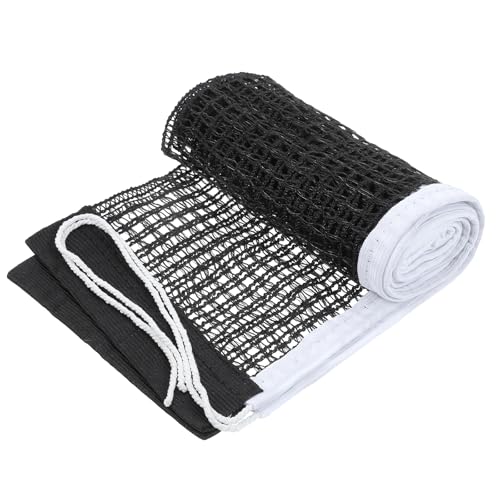 Ymapinc Pingpong Table Tennis Net - Cotton Indoor or Outdoor School Gym Pong Net Replacement Sport - (71.26" x 5.51") - color: Black