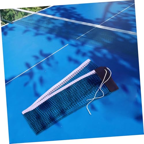 Portable Table Tennis Net Lightweight Polyester-Cotton Mesh Replacement Net for Indoor and Outdoor Training Quick Setup Dense Weave for Enhanced Play