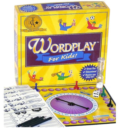 Wordplay for Kids — A Fast-Paced, Award-Winning Game Filled with Fun Word Challenges — Great for the Whole Family, Ages 6 & Up