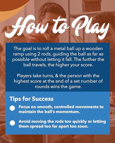 WE Games Shoot the Moon Game (10 Count), Large 18 inch Size, Solid Natural Wood, Retro Games for Adults, Classic Table Top Board Game - size: 10 units
