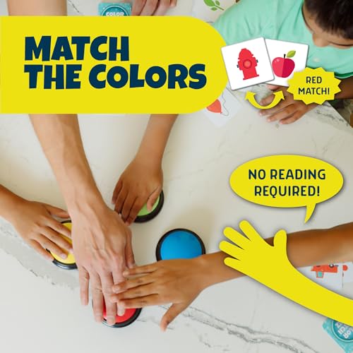 Chuckle & Roar Category and Matching Family Game Night Buzzers