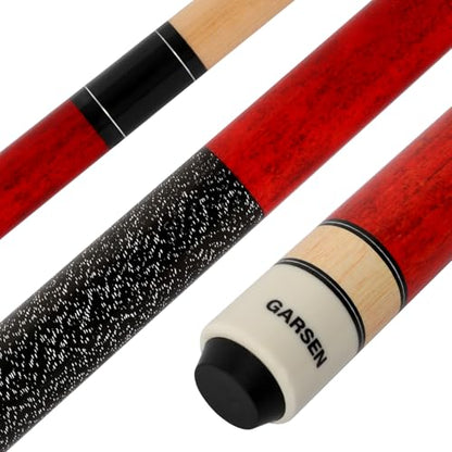 GARSEN Pool Cue Stick 58 inch 18 oz 19 oz 20 oz 21 oz Billiard House Bar Pool Stick - color: Set of 4 colors