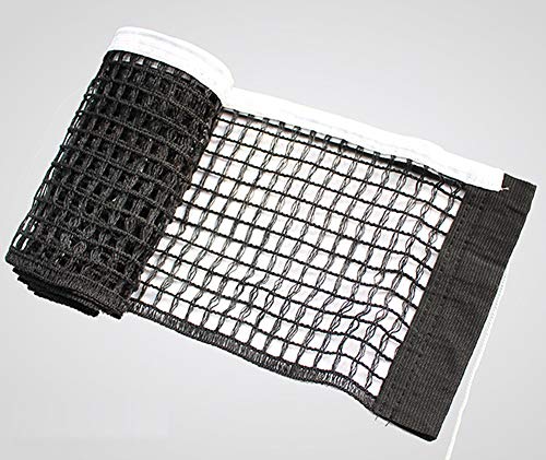 lasenersm 1 Piece Table Tennis Replacement Net Table Tennis Net PingPong Net, 70.8 Inch, Black