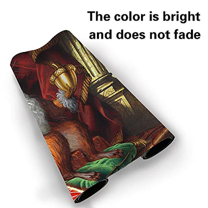 Board Game MTG Playmat Games Size 60X35 cm CCG Compatible for MTG CCG RPG Trading Card Game (Earl of Squirrel) - color: Earl of Squirrel
