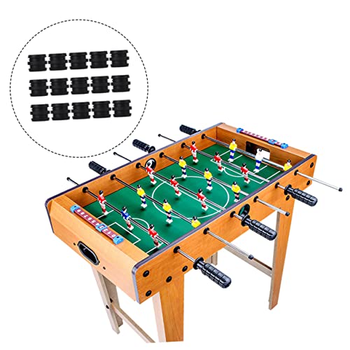 BESPORTBLE 15pcs Table Football Bushings Plastic Foosball Bearing Rods for Easy Replacement Compatible Standard Tables Practical Game Accessories