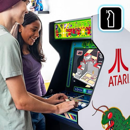 Arcade Classics - Atari Centipede Ultra Series Game Machine, 40 Games, 17" Liquid Crystal Screen - Indoor Cabinet, Retro, Gaming Console, Basement Decoration, Man Cave - style: Centipede Ultra Series