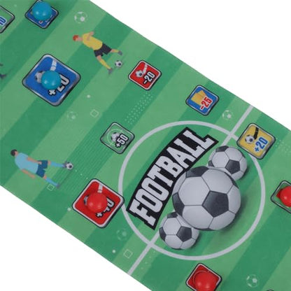 Tabletop Ball Game,Portable Easy to Set Up Interactive Puzzle Multiplayer Plastic Steel Nonwoven Basketball Soccer Golf Balls Game for Kids Adults Family (Soccer) - size: Soccer