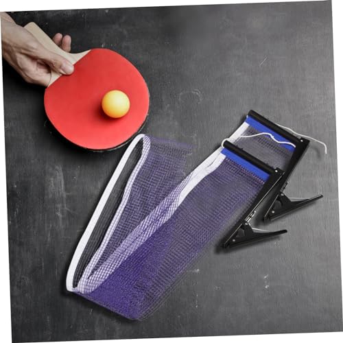 1set Table Tennis Replacement Net Portable Sports Net for Backyard and Garden Use and Stable for Indoor and Easy Setup for Fun Anywhere