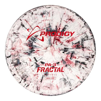 Prodigy Disc PA-3 300 Fractal | Straight Disc Golf Putter | Firm Grippy Plastic | Straight Disc Golf Approach Disc | Beaded Disc Golf Putter | Colors May Vary - color: 300-Soft