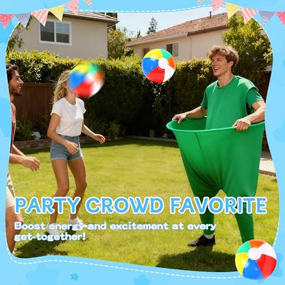 Granny Pants Yard Game Oversized Granny Pants Outdoor Games Party Set - color: Blue and Green