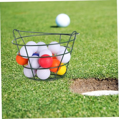 Golf Carry Bag Storage Box Efficient Metal Basket for and Organization Holds up to Lightweight and Portable Organizer