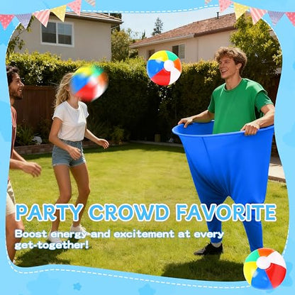 Granny Pants Yard Game Oversized Granny Pants Outdoor Games Party Set - color: Blue