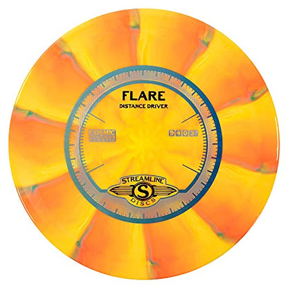 Streamline Discs Cosmic Neutron Flare Disc Golf Distance Driver (Colors May Vary) - size: 170-175g