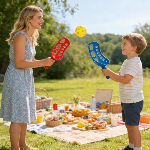 Scoop Ball Fun Portable – high-Performance Interactive Educational Kids Adults, Elegant, Toss Catch Game Beach, Lawn Yard Backyard Garden Patio | Beach Lawn Yard Backyard Garden Patio Grassland