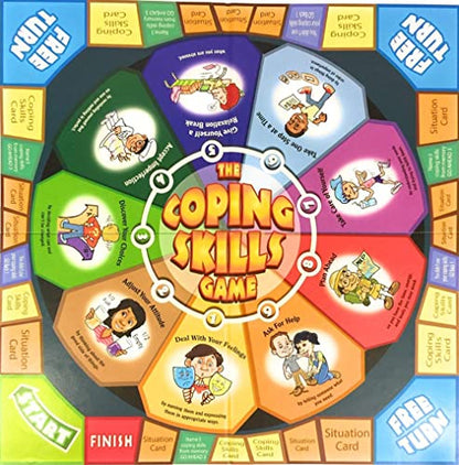 The Coping Skills Game: Nine Essential Skills to Teach Kids How to Deal with Real-Life Problems