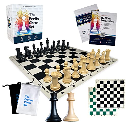 MegaChess Staunton Quadruple Weighted Chess Set - 4.1" Kings, 2 Boards, 34 Pieces, 4 lbs, Ages 8+ - size: Classic XL Super Heavyweight Edition