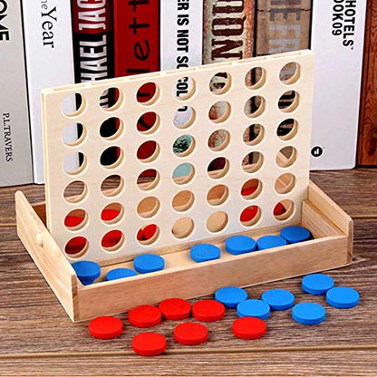 VGEBY Wood Checkers Durability Indoor/Outdoor Fun Board Game for All Ages