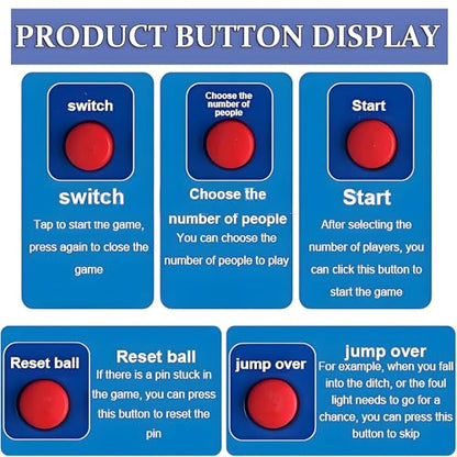 Home Bowling Game Machine, Foldable Indoor Electronic Bowling Alley with LED Scoreboard, Fun Family Activity, 2m Long, Ideal for Kids and Adults, Perfect for Parties