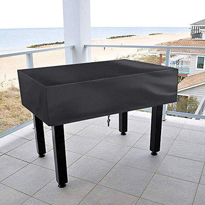Foosball Table Cover Outdoor Heavy duty Waterproof Dust-proof Rectangular Universal Fit Cover Indoor Scratch Resistant for Game Room