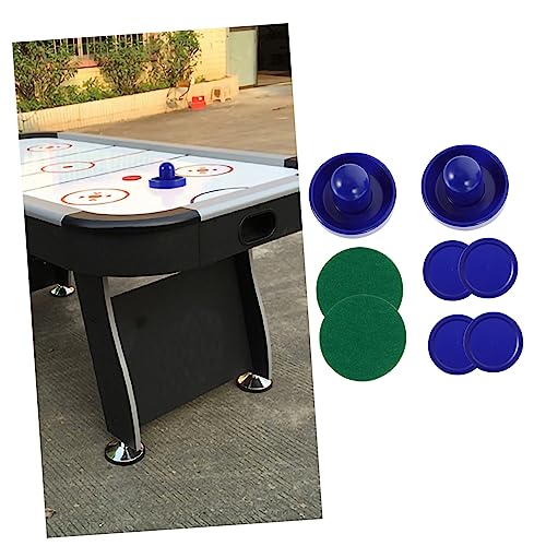 Toyvian Tabletop Air Hockey Pucks Ice Hockey Table Batting Machine Table Top for Boys and Girls
