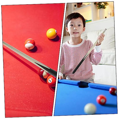 2Pcs Short Pool Cue Stick Set Convenient Billiard Cue Sticks for Home and Game Room for Pool Tables and Billiard Accessories