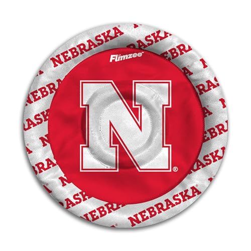 YouTheFan NCAA Nebraska Cornhuskers Flimzee Bean-Bag Flying Disc - style: Nebraska Cornhuskers