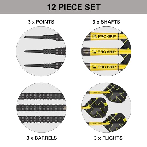 Target Darts Bolide Void 10 90% Tungsten Soft Tip Darts Set - size: 18G