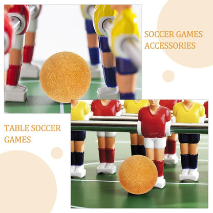 Totority 12pcs Mini Foosball Balls for Table Soccer Games Replacement Accessories for Standard Foosball Tables Smooth Footballs for Enjoyable Gameplay
