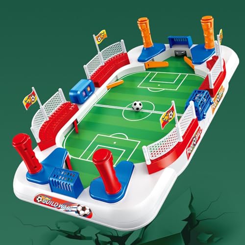 Foosball Table Game,Interactive Soccer Board Game for Kids,Mini Foosball Table Games,Soccer Simulation Games for Indoor and Outdoors Family Gatherings Interactive Birthday Sports