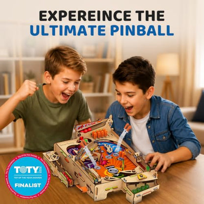 Smartivity DIY Pinball Machine for Kids 8-14 Years Old | Global Award Winning Arcade Game | Build Your Own Pinball I Birthday Gift for Smart Kids | STEM Toy for Boys & Girls