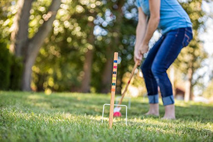 Triumph Sports Beginner 6-Player Croquet Set
