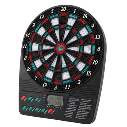 Electronic Dartboard Set Automatic Scoring Soft Tip Dartboard with Multiple Game Modes for Family Entertainment