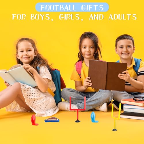 6 Sets of Finger Flick Football Games Mini Desktop Football Games Field Goal Football Tabletop Game for Indoor Office School Family Games Birthday Sports Party Favors