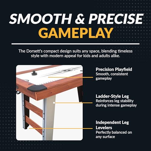 Hathaway Dorsett 60-in Air Hockey Table with LED Scoring