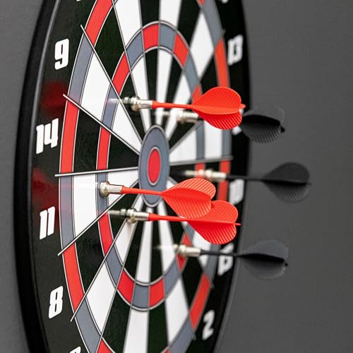 Accudart 16" Magnetic Dartboard Set – Magnetic Dart Board with 6 Darts, Wall Mount Design, No Steel Tips, Ideal for Casual Play