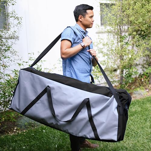 ECR4Kids Jumbo 4-To-Score Carry Bag, Kids Games, Grey/Black