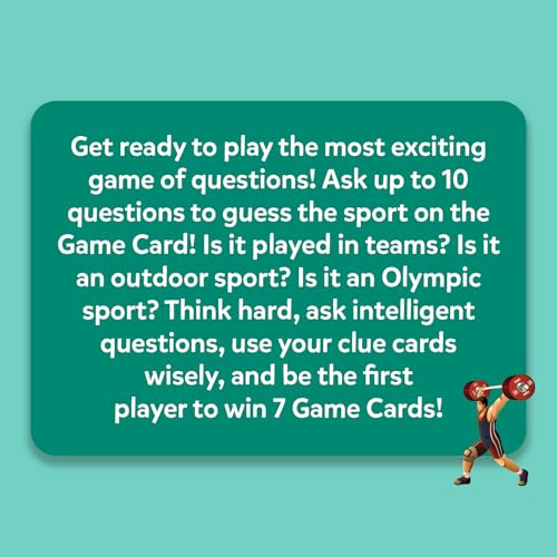 Skillmatics Guess in 10 Sports, Perfect for Boys, Girls, Kids, and Families Who Love Card Games, Toys, Travel Games, Gifts for Ages 6, 7, 8, 9 and Up - style: 7. Sports