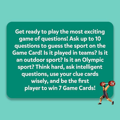Skillmatics Guess in 10 Sports, Perfect for Boys, Girls, Kids, and Families Who Love Card Games, Toys, Travel Games, Gifts for Ages 6, 7, 8, 9 and Up - style: 7. Sports