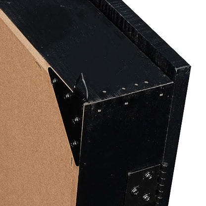 Ruthless | Dart Board Cabinet | Professional Heavy Duty Square Black Dartboard Storage