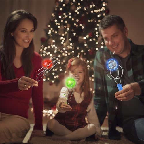 Stocking Stuffers for Kids Toys Boys 3pcs Light Up Gyro Wheel Toy Birthday Gifts for Men, Magic Rail Twirler Magnetic Yoyo Spinner Sensory Fidget Toys for Kids Ages 3-5-7 4-8-12 Year Old Boys & Adults - style: Combo