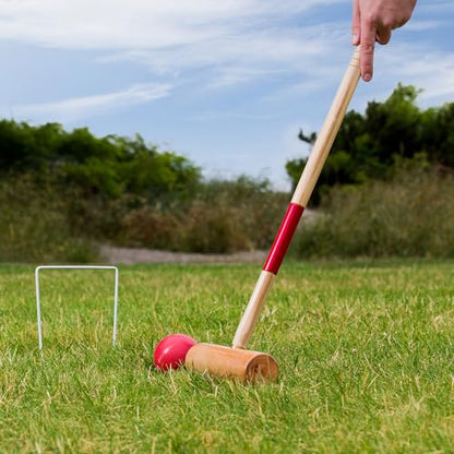 Baden Deluxe Series Croquet Set 29 inch mallets - style: Deluxe Series