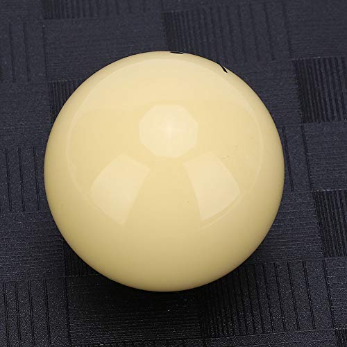 CHICIRIS Resin Cue Ball, High Gloss Training Billiard Ball with Standard Lines and Dots for British Snooker Practice, Enhanced Control and - size: US Style 57.2MM