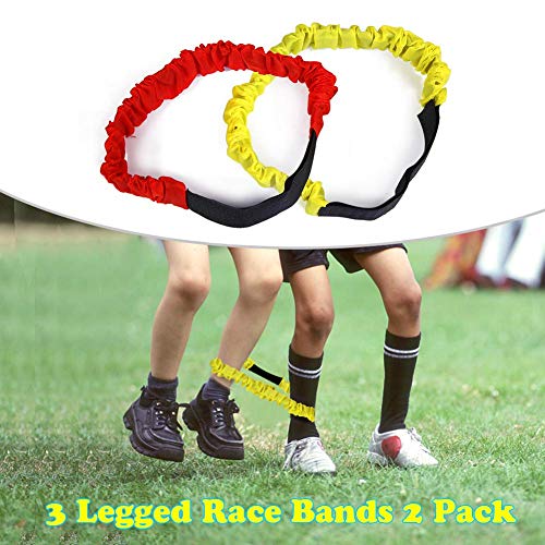 18PACK Easter Party Games for Kids, Easter Potato Sack Race Bags,Bunny Ears Headbands, Egg and Spoon Race Games,Legged Relay Race Bands,Easter Outdoor Games for Easter Eggs Hunt,Easter Party Supplies