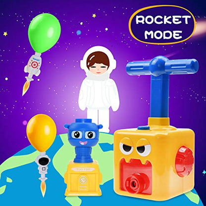 BAKAM Toddler Toys 3-4 for Boys Girls, Balloon Launcher & Powered Car Set, Fun Toddlers STEM Toy Balloon Pump Cars Racer Kit for Kids 3-5 (Bird) - style: Bird